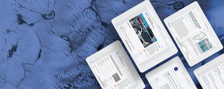 Journal website on multiple devices.