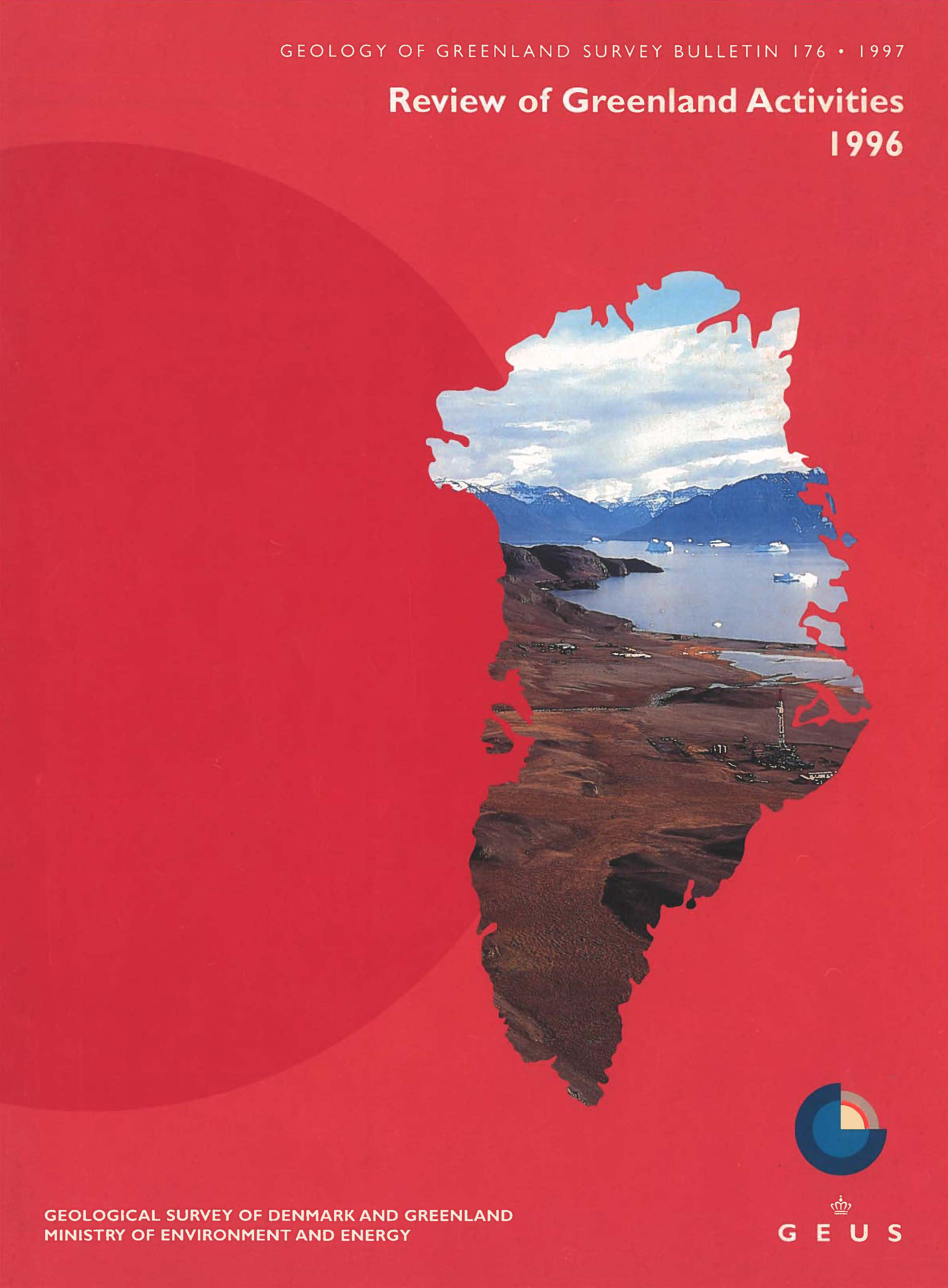 Geology of Greenland Survey Bulletin 176 cover photo