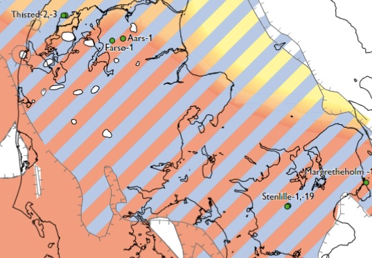 Location of study sites on a map