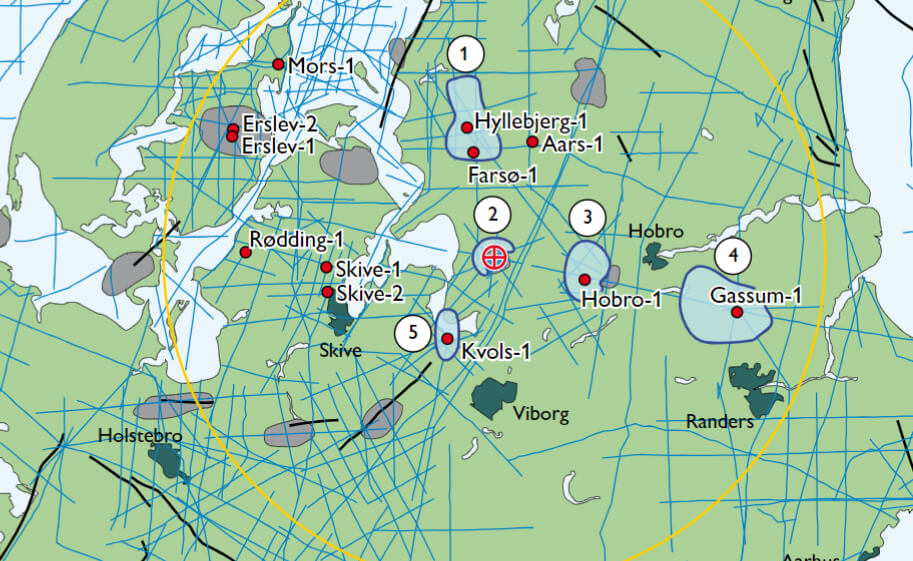 Map showing study sites