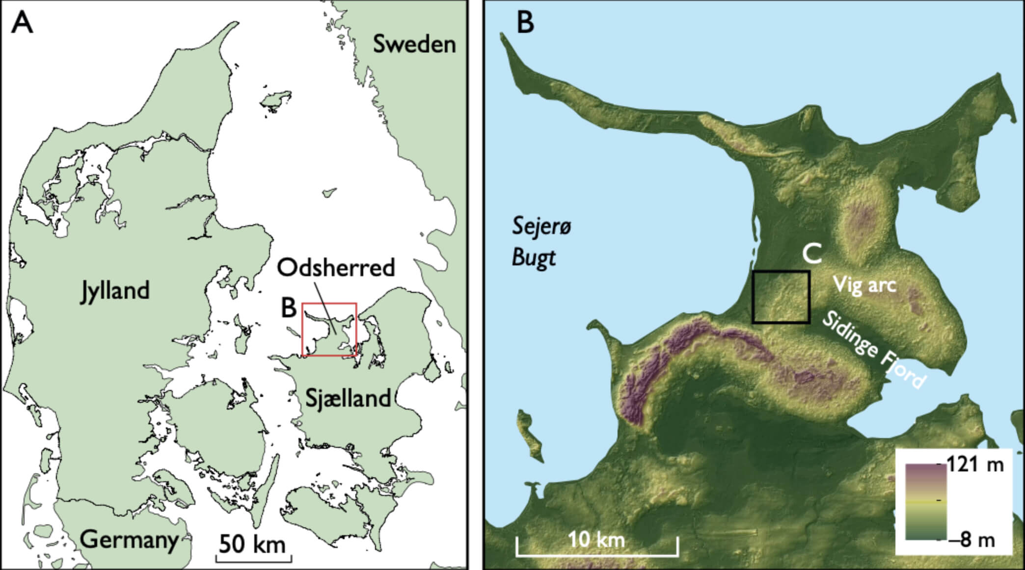 Map of study area