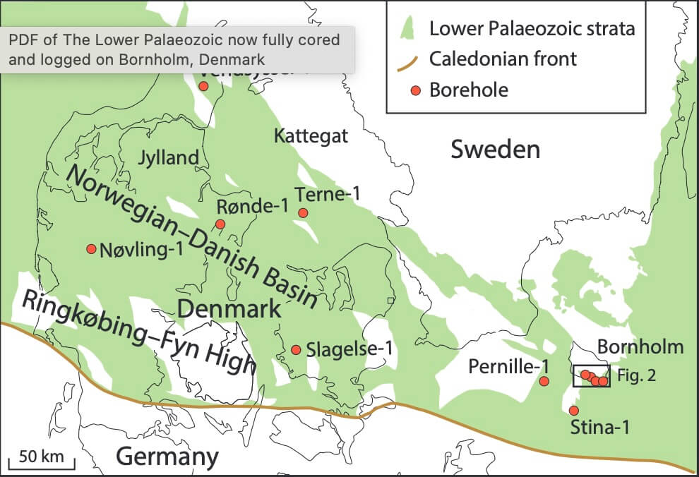 Map of study site.