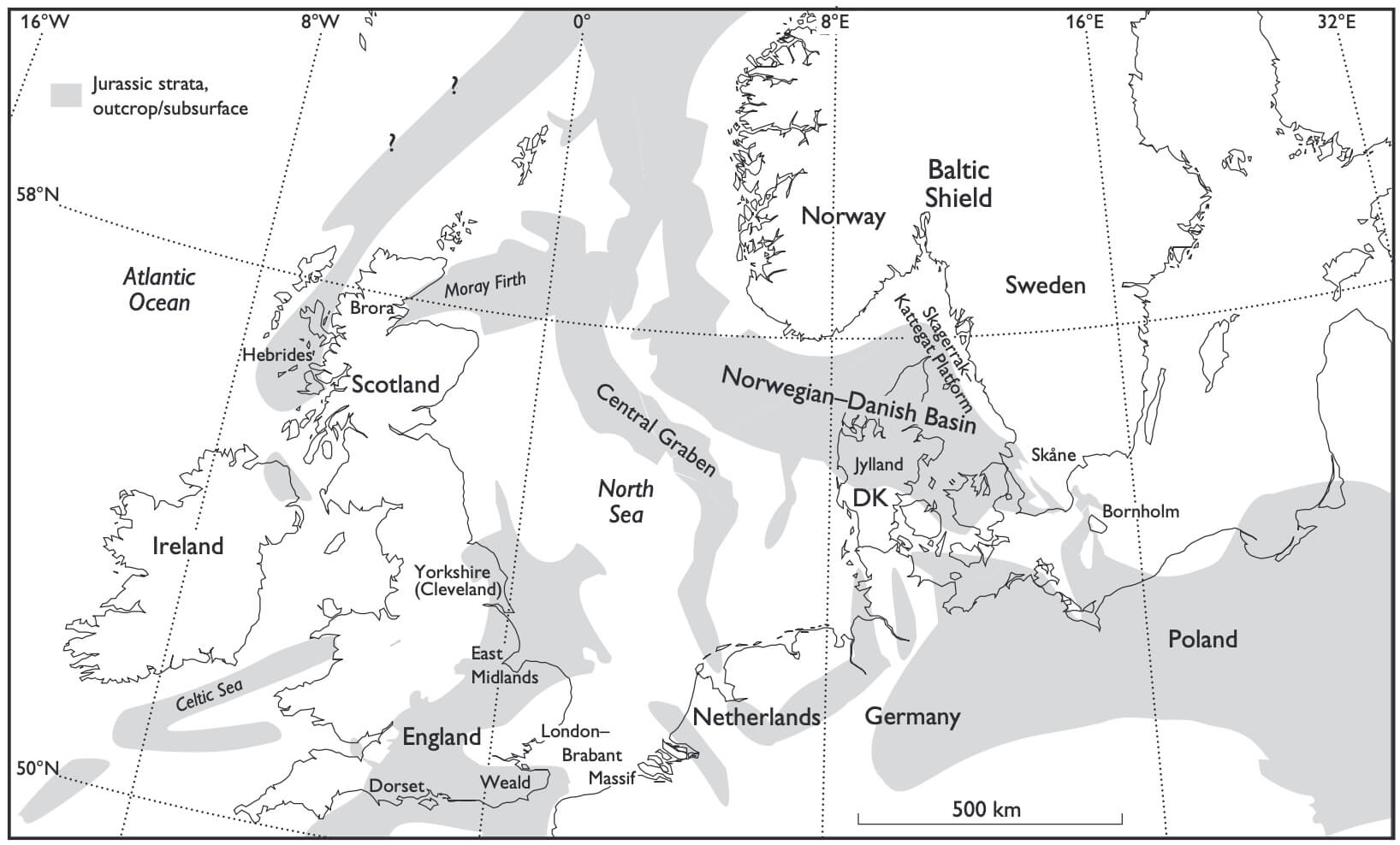 Map view of the study area.