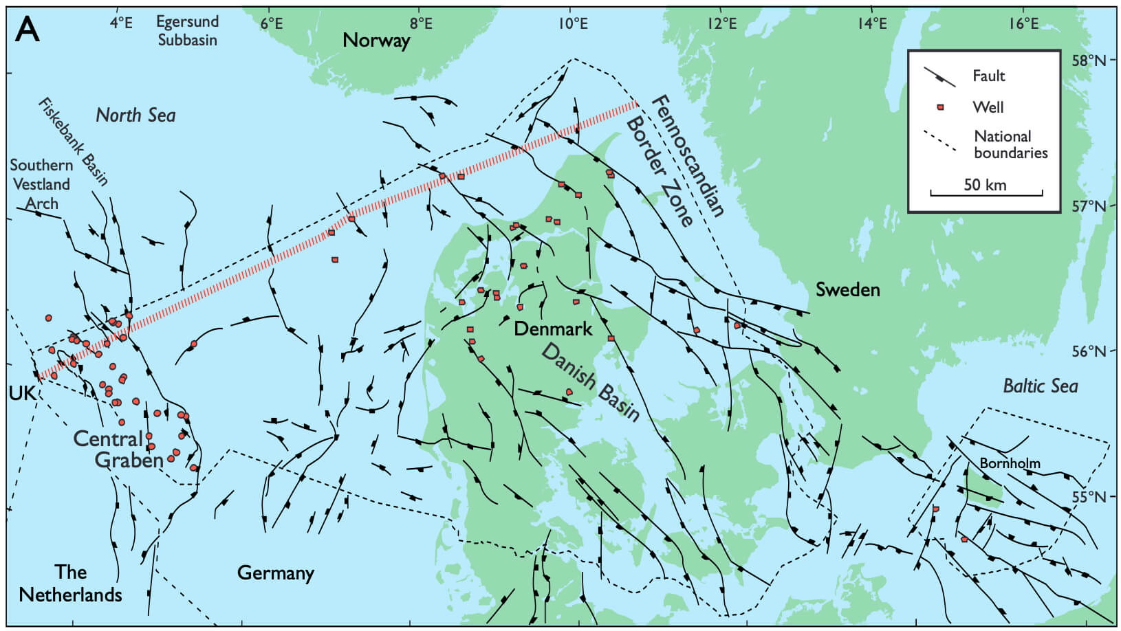 Map view of the study area.