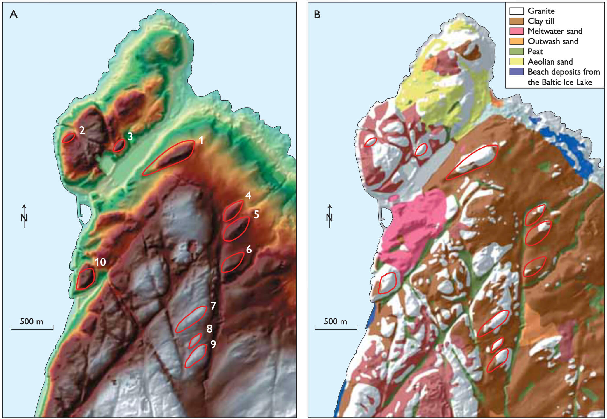 3D geological maps.