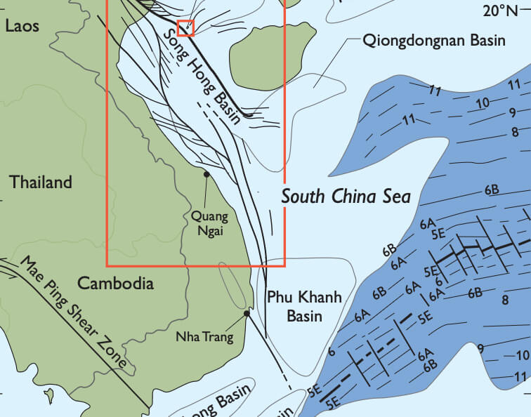 Map of the study site.