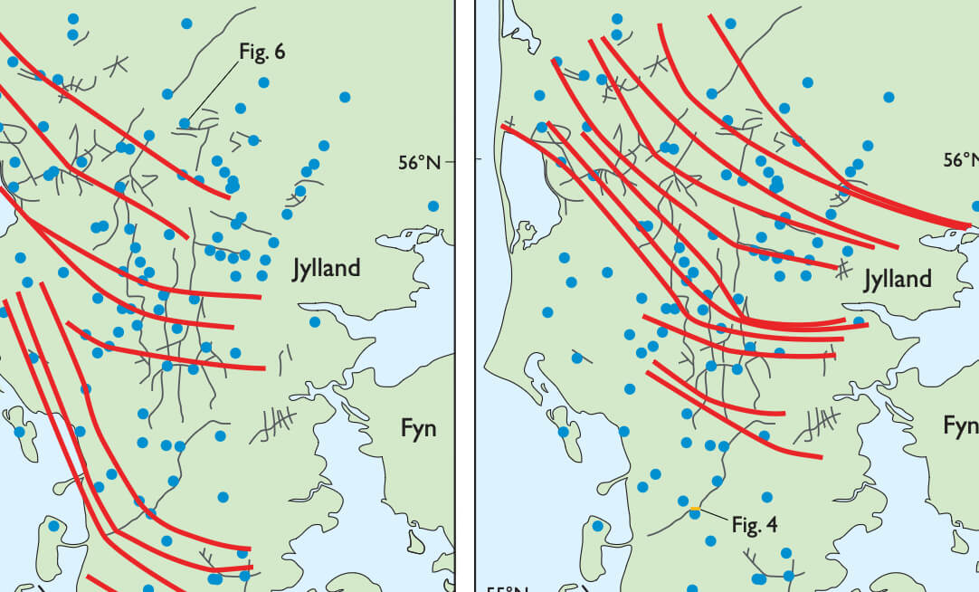 Two maps of the study site.