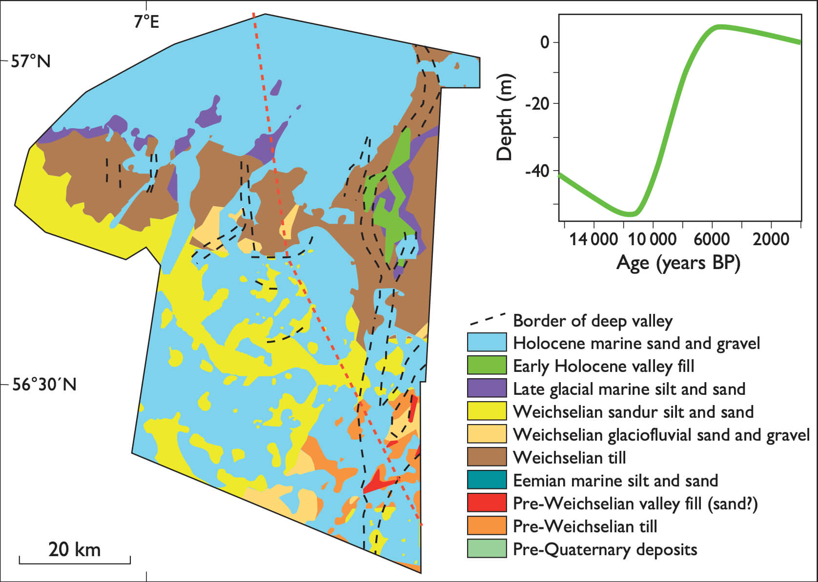 Map of the study site.