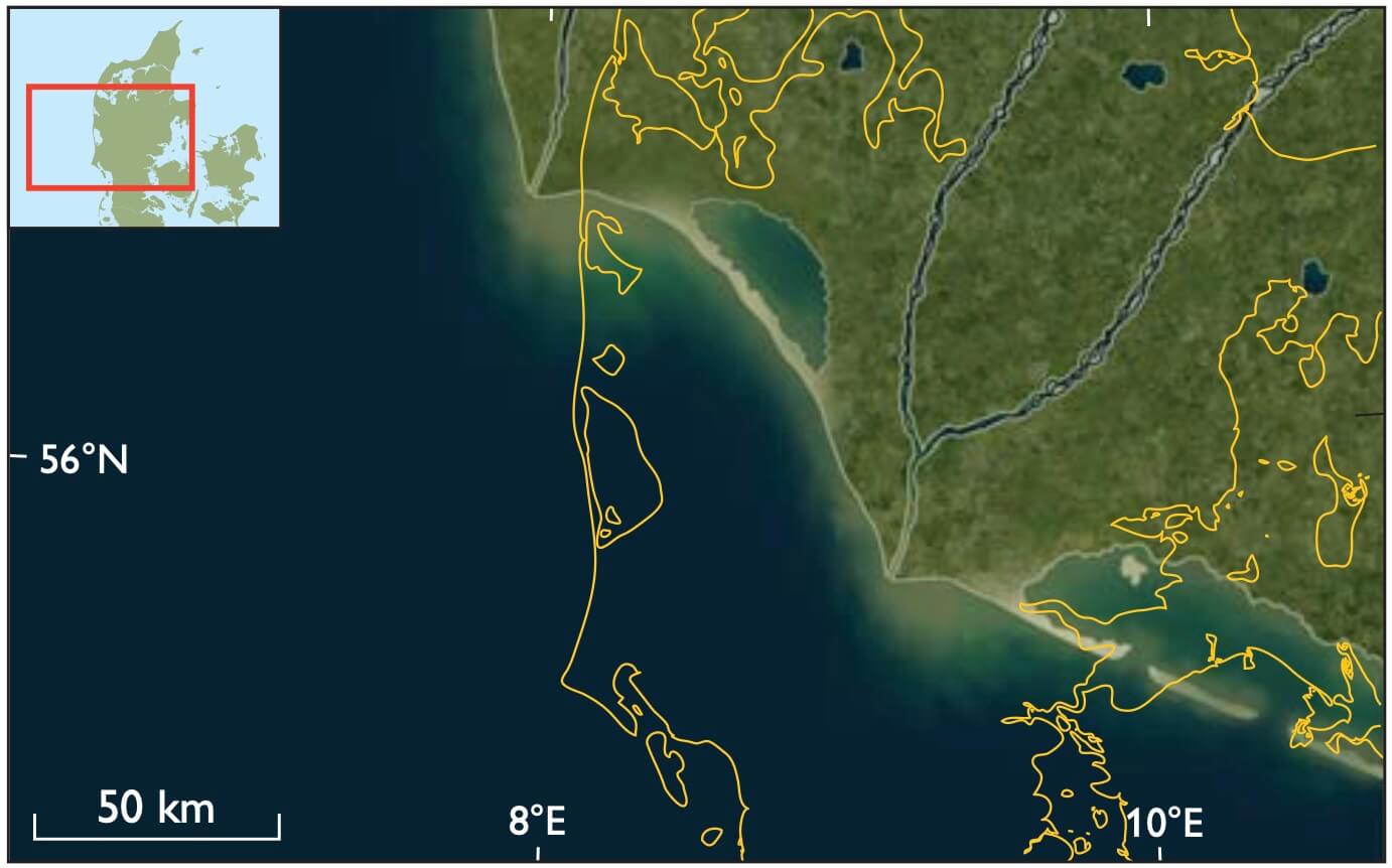 Map of study site.