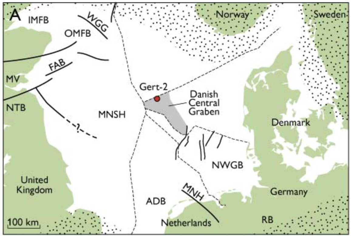 Map view of the study site