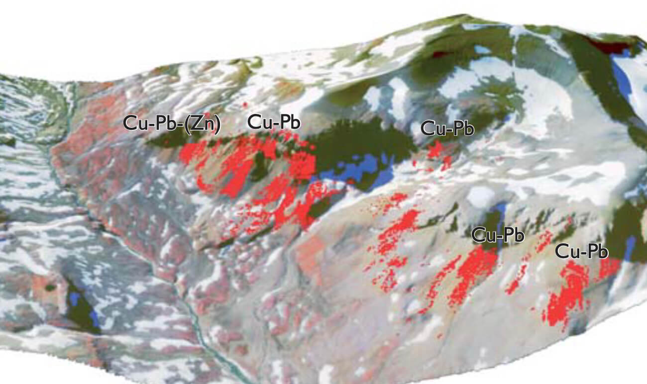 3D model of study site