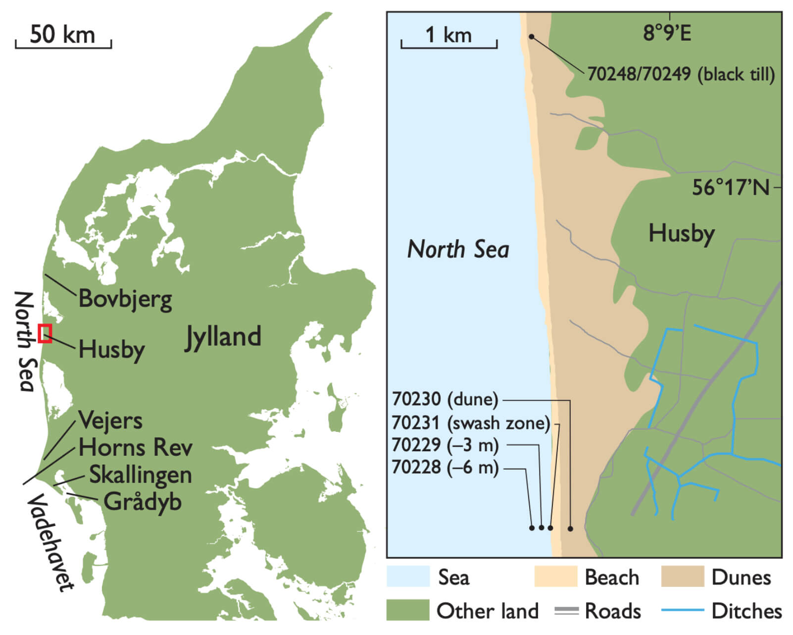 Map of the study site.