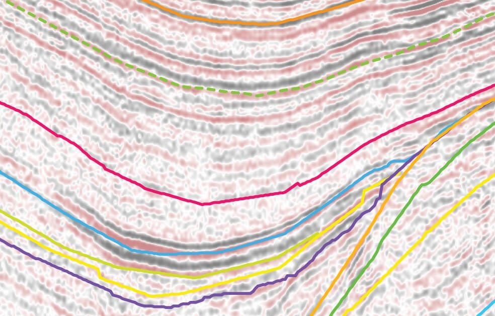 Seismic lines